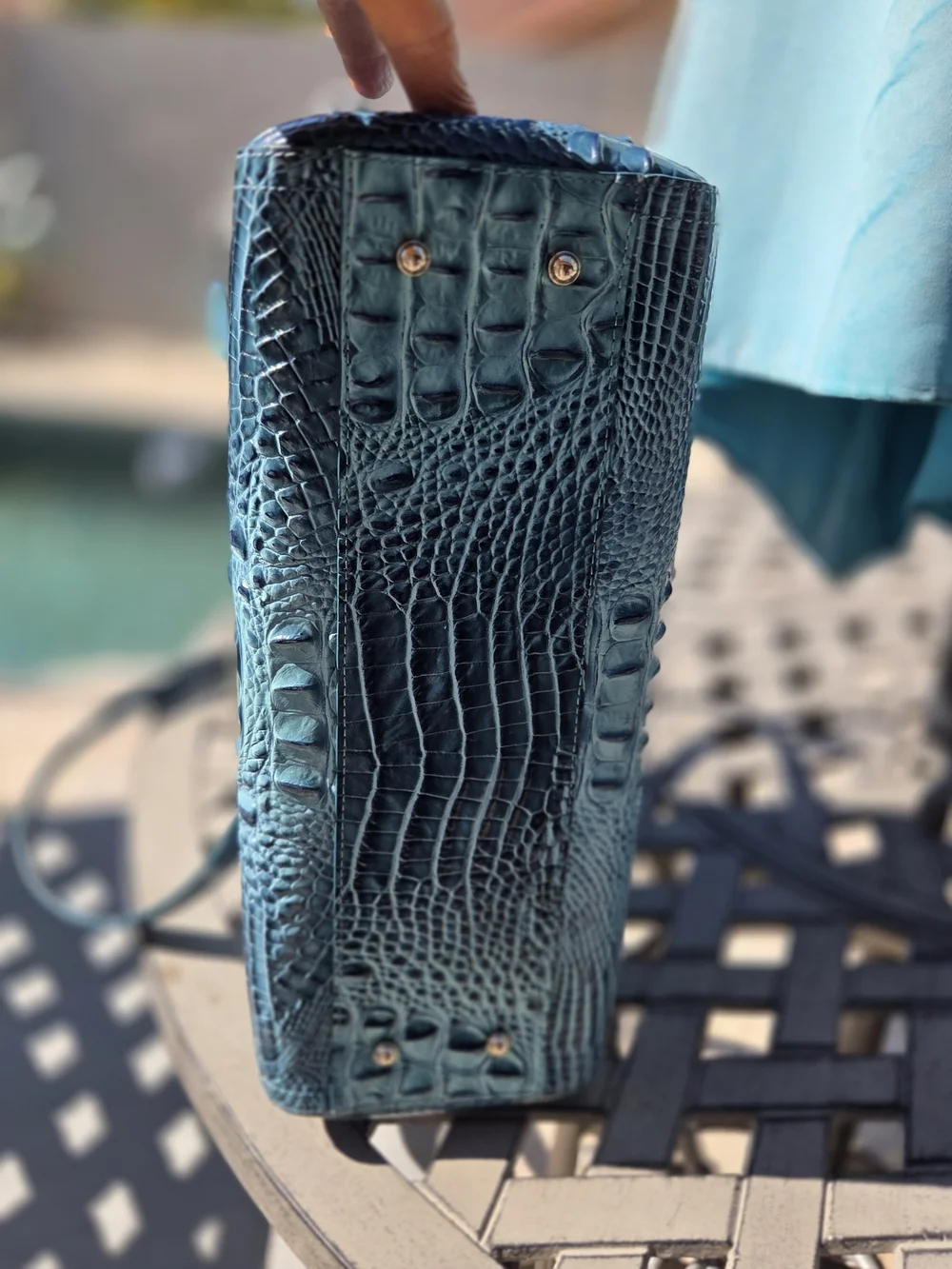 Brahmin stylish blue